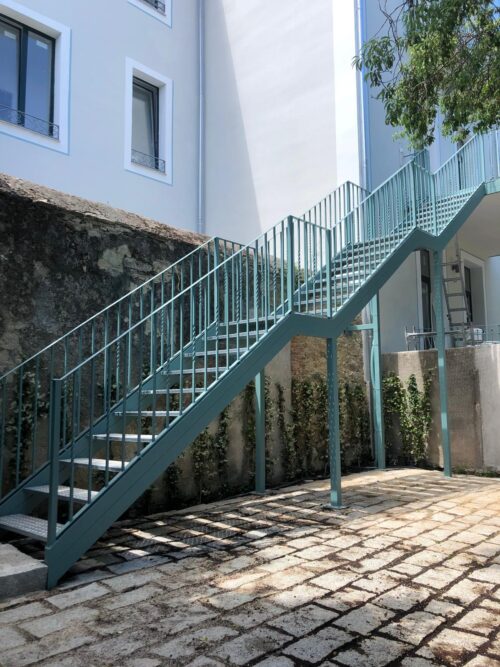 escaleras forja